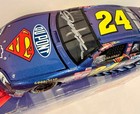 1999 Jeff Gordon Dupont Superman Dc Signed Auto 1 24 Diecast Car W  Coa