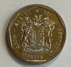 South Africa 10 Cents 1990 - Arum Lilies  zantedeschia Aethiopica - Uncirculated