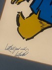 Print Of Paddington Bear - Signed By Michael Bond 1983 Collectibles Vintage Rare