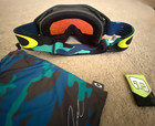 New Oakley Airbrake Mx Goggle Tomac Signature Camo Army Blues W Prizm Mx Jade