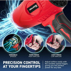 Bullseye Blower Rechargeable Cordless Leaf Dust Air Blaster With 20v Battery 