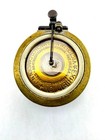 Rare Round Hole Gold Platted Exhibition Reproducer Victor Type Vic 6 Phonograph
