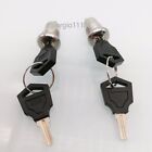 2pcs Key Switch On off Lock Switch Two Keys Ignition Function