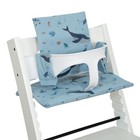 Soft Highchair Cushion Set For Stokke Tripp Trapp - Easy Clean Infant Toddler Se
