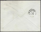 Aop Egypt 1p Blue Envelope Alexandria To Genova  Italy 1893