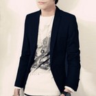 Business Coat Formal Coat Suit Jacket Men Blazer Tops Slim Fit Casual One Button
