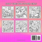 Stoner Moments  Girl Coloring Book Featuring Cute And Cozy Daily    