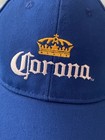 Corona Beer Baseball Hat Cap Royal Blue Adjustable Embroidered Logo 8 5    W