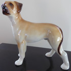 Vtg Cooper Craft Porcelain Great Dane Dog Figurine  England  - 6 5  Tall England