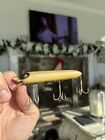Vintage Old Wood Heddon Vamp Fishing Lure Vampire Shiner Scale Very Nice