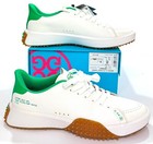 G fore G4 G 112 Leather Golf Shoes White Green Disruptor Mens 8 - 12 5