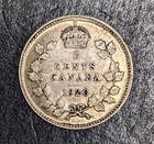 1920 Canada Silver 5 Cents George V