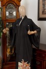 Dear Vanilla Japanese Tomesode Silk Kimono Women s Authentic Japan Made Vintage