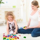 2 Pcs Wooden Abc Alphabet Puzzles Toddlers Educational Capital Letter Board