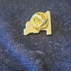 American Flag Patriotic Pinback Lapel Pin - Patriotic Theme Pinback Button
