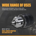 Sfx Gt12 Drill Chuck Adapter And Connecting Rod Fits Sfx-m16r Tapping