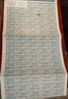 China 1919 Chinese Government Vickers Treasury Note 500 Sterling Coups Bond Rare