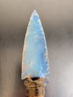 Native Opalite Crystal Glass Knife  Handmade 10 