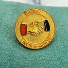 Budget Rental Car Ford Lincoln Mercury Partnership Hat Lapel Pin Enameled Rare