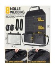 Wynex Molle Car Backseat Organizer Detachable 4 Molle Pouches For Road Trip