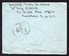 India Stamps 1945 Ww2 Military Censored Cover To England  Soldier s Mail