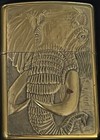 Zippo 1996 Barrett Smythe Elephant Emblem Brass Lighter Sealed In Box P292