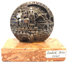 Vintage Judaica 925 Old City Jerusalem Israel Judaism Sculpture Hebrew Jewish