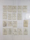 Lot Of 18 Cigarette Cards Ogdens Tabs General Interest E Series Early 1900 s