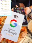 New Design Google Review Card - Nfc Tappable Review Boosting Cards   Pack Of 2  