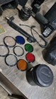 Lot Of Camera Lens Filters And Cases Mixed Sizes See Photos To Verify For Parts