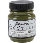 Jacquard Textile Color Fabric Paint 2 25oz Terre Verte