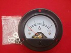 Dc 0- 3a Round Analog Ammeter Panel Current Dia  66 4mm Dh52 Direct Connect