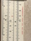Vintage Frederick Post Co No 1447 Slide Rule Ruler W  Case - Made In Japan - Nn