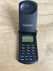 Motorola Startac Digital Cell Phone Flip Phone Black Vintage  Tested
