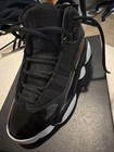 Little Kids  Air Jordan 6 Rings Basketball Shoes Black black white 323432 011