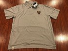 Adidas Men   s Real Salt Lake Soccer Gray Polo Jersey Large L Mls Us