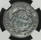1828 Ngc Vf Details C-1 13 Stars Half Cent Classic Head