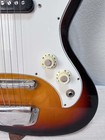 Vintage 1960   s Global   Teisco Sunburst 2 Pickup Electric Guitar Japan Taiwan
