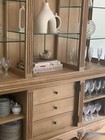 Drexel Heritage Vintage Solid White Oak China Cabinet Amazing