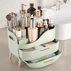 Makeup Organizer With Drawers  Green Skincare Organizer For Vanity  Storage Box