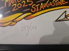 Widespread Panic St Augustine 2025 Signed Poster Aj Masthay   Authentic