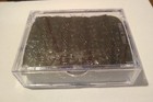 Indianapolis Colts Game Used Blue End Zone Turf With Display Case And Nameplate