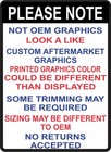 Yamaha Waverunner Super Jet 2004 2005 Graphics   Decal   Sticker Kit