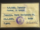 Yugoslavia Sfrj Id Card 1969 Licna Karta Sombor Conoplja Vintage Pre-jmbg
