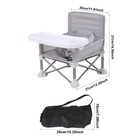 Baby Highchair Foldable Infant Feeding Toddler Table Chair Portable Seat Travel