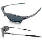 Metal-x Penny Cyclops Sunglasses Polarized Black Iridium Uv400 Lenses - Usa