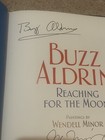 Buzz Aldrin Apollo 11 Moon Walker Rare Reaching For The Moon Signed Book