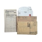 Simplicity Sewing Pattern S8447 1940s Misses  6-14 Vintage Style Overalls Uncut