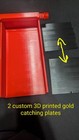 Easy Flow Gold Box Sluice For Gold Prospecting Solid Gold Catching Plates   red 