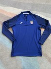 Nike 2020-21 Usmnt Strike Drill Top Shirt Men L Blue Dri-fit Team Usa Vaporknit